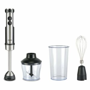 Bourgini Classic Staafmixer Set RVS/Zwart
