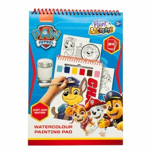 Paw Patrol Waterverf Kleurboek