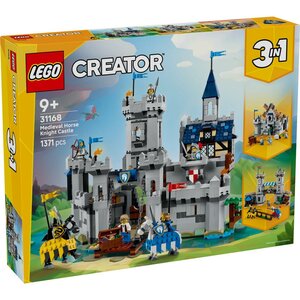 Lego Creator 31168 3in1 Middeleeuws Kasteel met Ridders te Paard