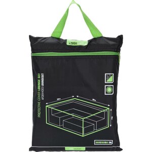 Pro Garden Afdekhoes voor Loungeset 300x200x80 cm Zwart