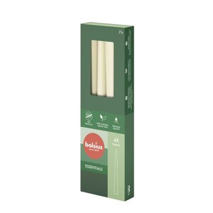 Bolsius Gotische Kaarsen 4 Stuks Soft Pearl