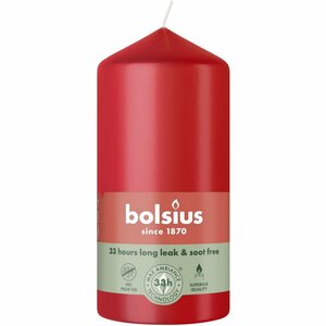 Bolsius Stompkaars 12x5.8 cm Delicate Red