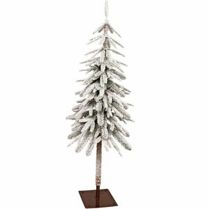 Decoratie Dennenboom met Sneeuw 120 cm Wit/Groen