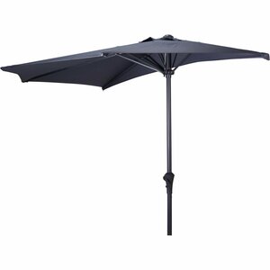 Ambiance Parasol 270 cm Zwart