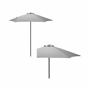 Parasol 230x220 cm Grijs