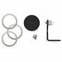Hama Driepoot Mobiele Telefoonhouder Puck Magnetisch Universeel Zwart/Metallic_