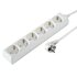 Hama Distribution Panel 6 Sockets Child-proof 1.4 M White_