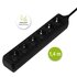 Hama 6-Way Ja.W.Cp.1.4M Black_