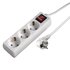 Hama Distribution Panel 3 Sockets With Switch 5 M White_