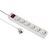 Hama 6-Way Power Strip With Switch And Child Protection 5 M White_