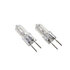Xavax Halogeen-steeklampje GY6.35 50W Warm Wit 2 Stuks_