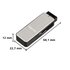 Hama USB 3.0 Card Reader SD/Micro SD Zilver_