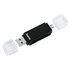Hama USB-2.0-OTG-kaartlezer Basic SD/microSD Zwart_