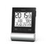 Hama Radiogestuurde Wekker Black Line Zwart_