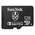 Sandisk MicroSDXC Extreme Gaming 128GB Nintendo Licensed Fortnite Skull Trooper_