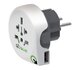 Q2 Power 1.100110 Reisadapter Wereld-naar-europa Usb Geaard_
