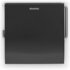 Brabantia Toiletrolhouder met Klep Mat Zwart_
