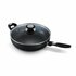 Beka Pro Induc Wokpan met Glazen Deksel 28 cm Zwart_
