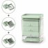 Brabantia Tasty+ Groentesnijder Jade Groen/Transparant_