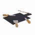 Excellent Houseware Leistenen Kaasplank met 3 Kaasmesjes_