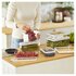 Rotho CAUMA Koelkastorganizer 18.4x27x3.1 cm 1.3L Wit/Tranparant_