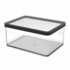 Rotho LOFT Opbergbakje 20x15x10 cm 2.25L Zwart/Transparant_
