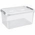 Curver Handy+ Opbergboxen 3x35L Transparant/Grijs_