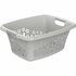 Rotho Flowers Wasmand 25L Cool Grey_