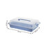 Rotho Fresh Partybutler Serveertray Cool & Horizon Blauw_
