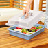 Rotho Fresh Partybutler Serveertray Cool & Horizon Blauw_
