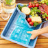 Rotho Fresh Partybutler Serveertray Cool & Horizon Blauw_