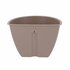 Bloembak Muur Dijon 26 cm Taupe_