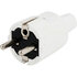 Scanpart Stekker Met Ra, Pvc Wit_