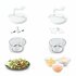 Metaltex Kitchen Helpers Topedo Slacentrifuge Wit/Transparant_