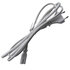 Scanpart Cassetterecordersnoer Wit 1,5m_