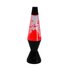 Lava Lamp Vulkaan Zwart/Rood_