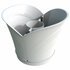 Bama Tulipano Bloempot 5L 34.5x19x30 cm 4 Stuks Wit_