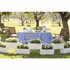 Bama Brick Koppelbare Plantenbakken 75L 59x23x27 cm 5 Stuks Wit_