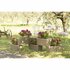 Bama Brick Koppelbare Plantenbakken 75L 59x23x27 cm 5 Stuks Taupe_