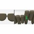 Bama Tuin Modulaire Rand Imitatiehout 38.5x15 cm 6 Stuks Bruin_