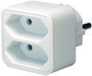 Brennenstuhl BN-1508030 Stopcontact Splitter 2 X Euro Wit_