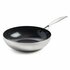 GreenPan Geneva Wokpan 28 cm RVS/Zwart_