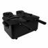 Inventum GF461B Koude Zone Friteuse 2x2.5L 1800W Zwart_