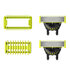Philips QP624/50 OneBlade 360 Vervangmesjes 2 Stuks Limoen/Zilver_