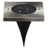 Ranex RA-5000406 LED Solar Grondspot RVS_