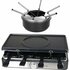Emerio RG-124930 Gourmet en Fondue Set Zwart/RVS_