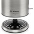 Bosch TWK5P480 DesignLine Waterkoker 1.7L 2400W Zwart/RVS_