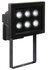 Ranex Xq-1011 Zwarte Aluminium Led (6x) Buitenlamp_