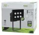 Ranex Xq-1011 Zwarte Aluminium Led (6x) Buitenlamp_