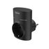 Hama Stopcontactadapter Geaard Stopcontact met Overspanningsbeveiliging Netspanning Zwart_